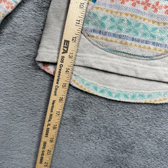 Disney Moana Girls Hoodie Size 3 Hei Hei Pua Embroidery Knit Pullover Sweater - Picture 8 of 8